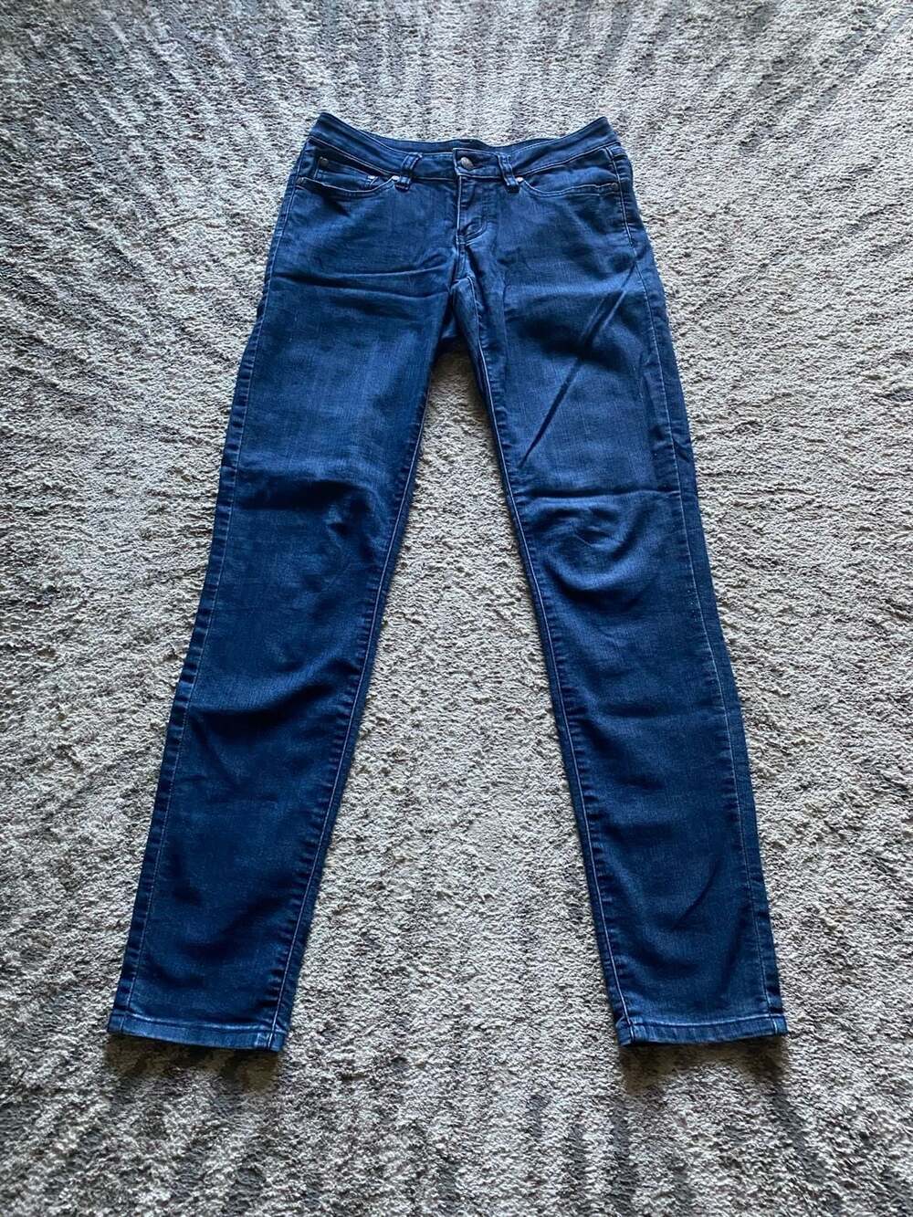 prAna Women Skinny Blue Denim Jeans Size 0/25